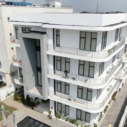 Landscaped grounds at an E'Sorae Urban development